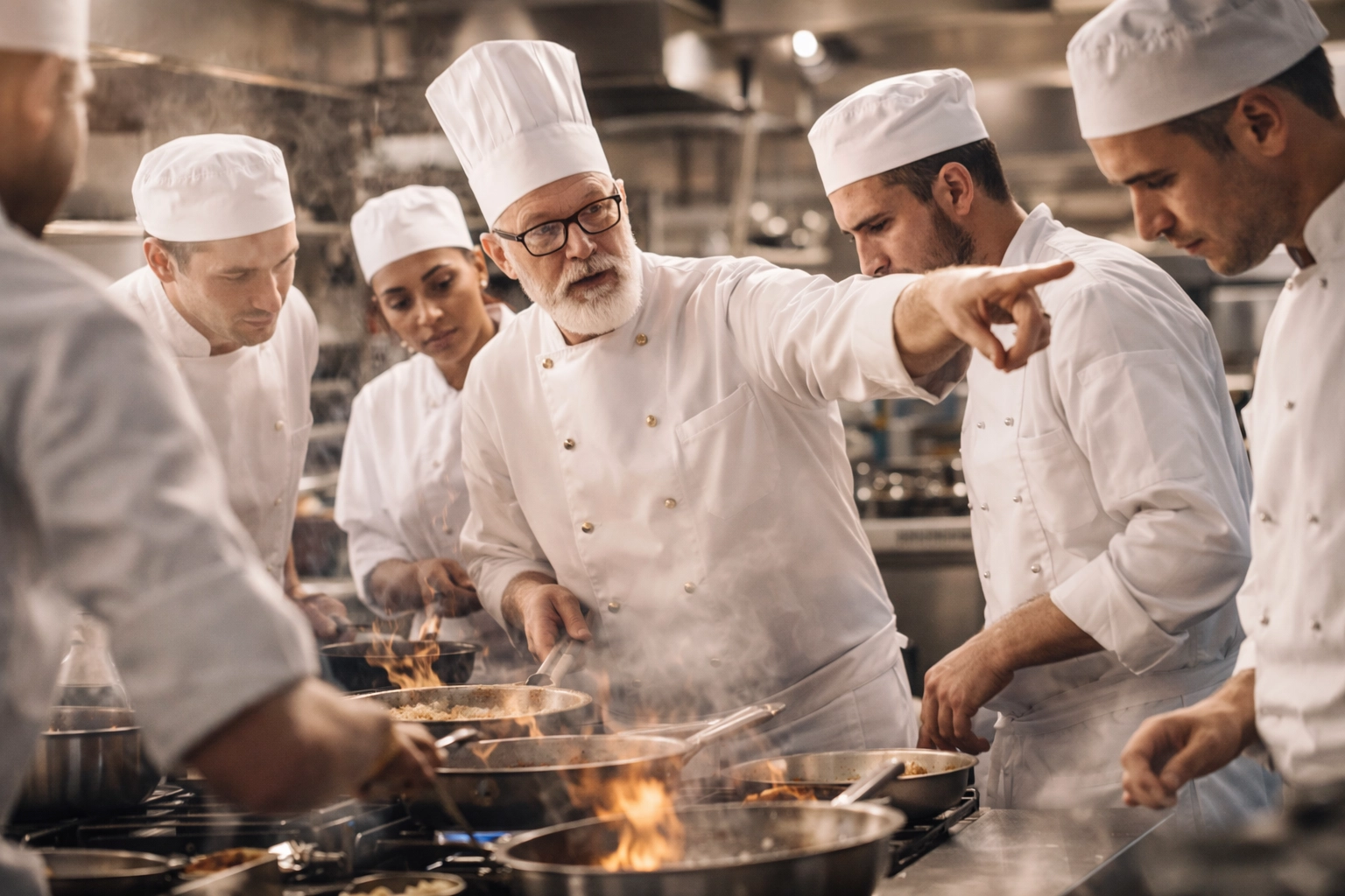 قيادة المطبخ… حين يصبح الشيف صانع فريق لا مجرد مدير