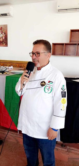 سفير الطهي الفلسطيني الشيف أحمد حساسنة   في حوار خاص لمجلة الاتحاد الدولي ماستر شيف العرب 